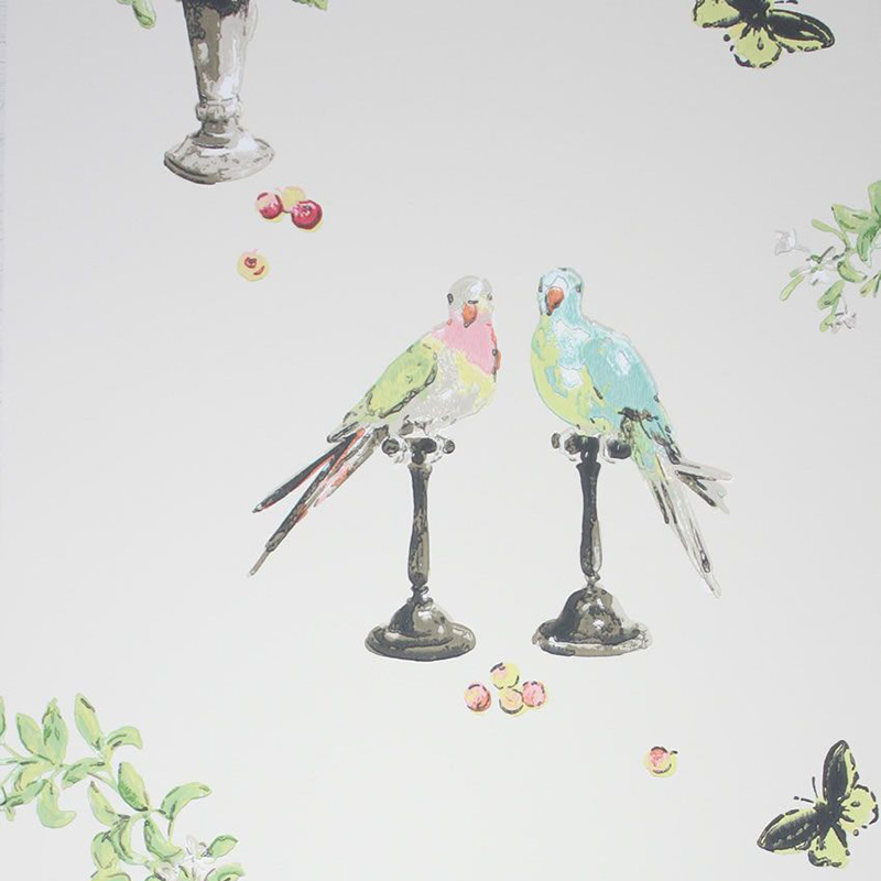 Nina Campbell Perroquet 2 Wallpaper 40 Off Samples