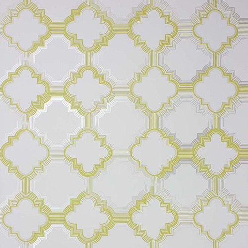 Osborne and Little Quatrefoil 3 Wallpaper 40% Off | Samples