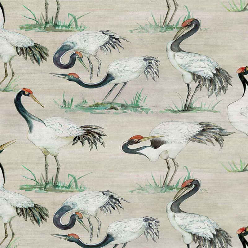 Osborne and Little Cranes 01 Wallpaper 40 Off Samples