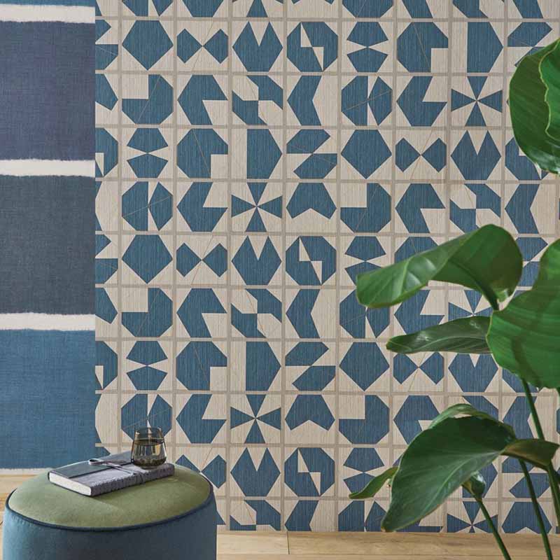 Osborne and Little Kutani Vinyl 05 Wallpaper 40 Off Samples