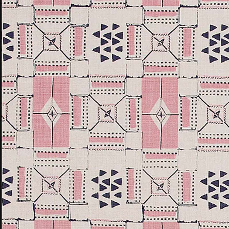 Peter Dunham Mogador Pink Indigo Fabric 40 Off Samples