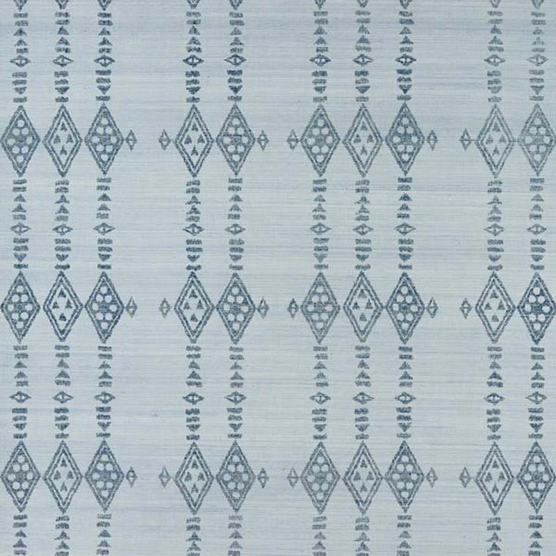 Peter Dunham Berber Sky Indigo Wallpaper 40% Off | Samples