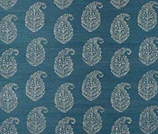 Kashmir Paisley - Sky/Indigo – Peter Dunham Textiles