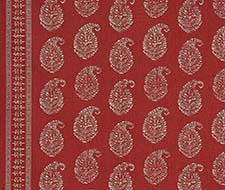 Kashmir Paisley - Sky/Indigo – Peter Dunham Textiles