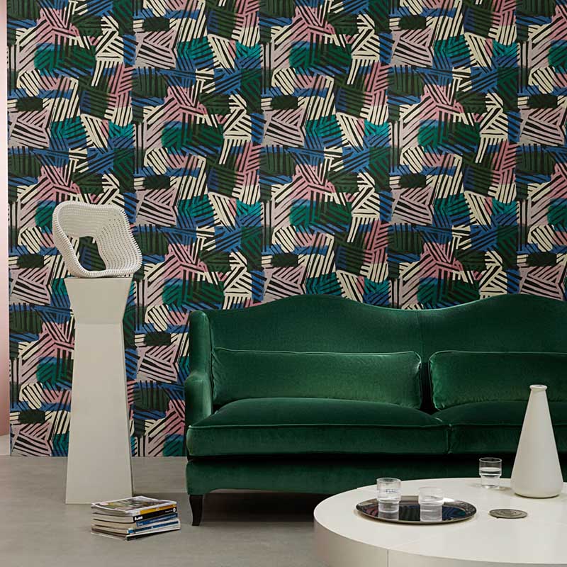 Pierre Frey Banig Jungle Wallpaper 40% Off | Samples