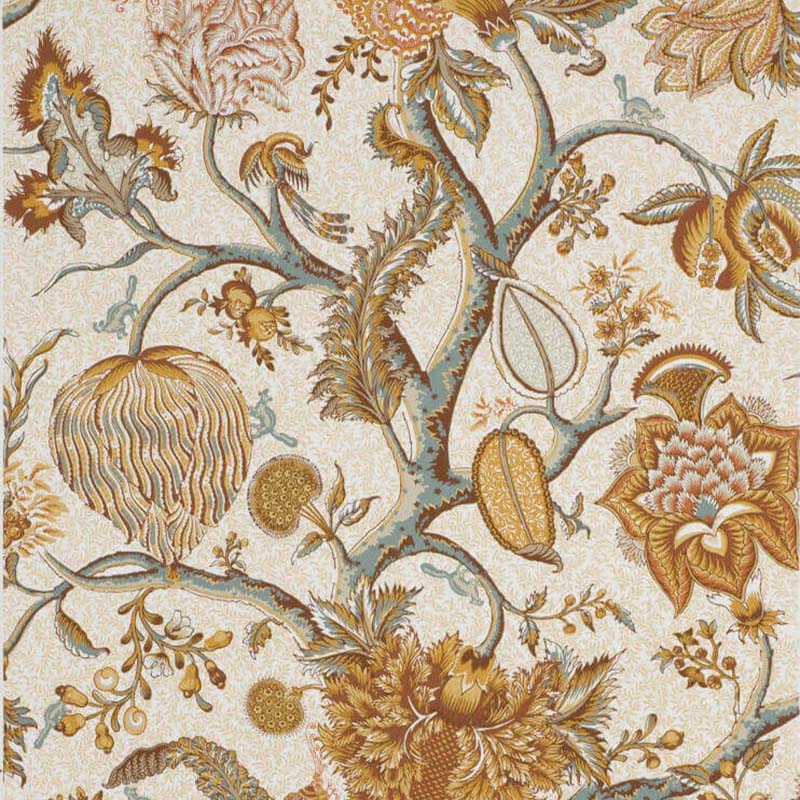 Almond Blossoms - Ochre Wallpaper | Astek Home