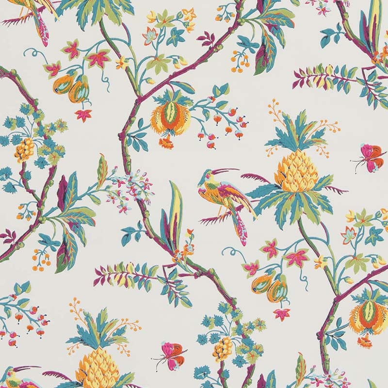 Pierre Frey La Comedie Multicolore Wallpaper 40% Off | Samples