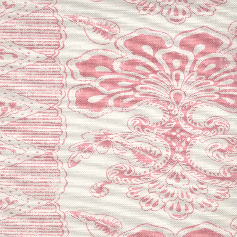 Quadrille Chantilly Stripe Pretty Pink Fabric 40% Off | Samples