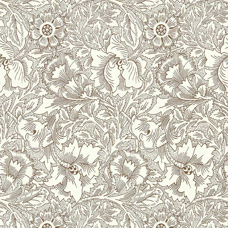 Poppy Print Studio Checker Straw Wallpaper