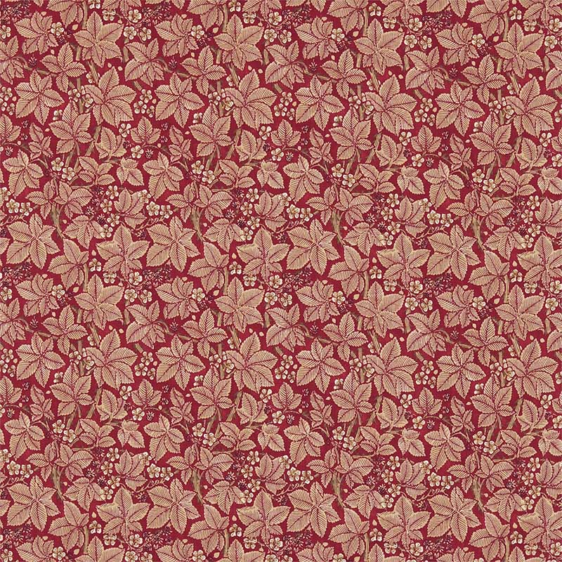 Morris and Co Bramble Wine Thyme Fabric 40% Off | Samples