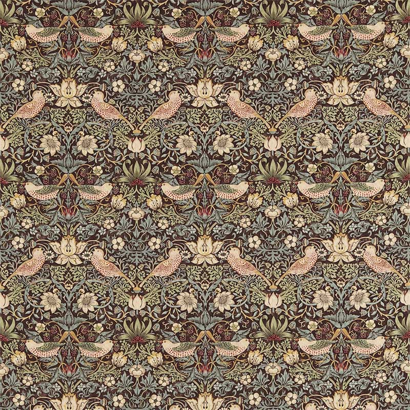 William Morris Strawberry Thief Tapestry - Free Samples Available - Fabric  Online