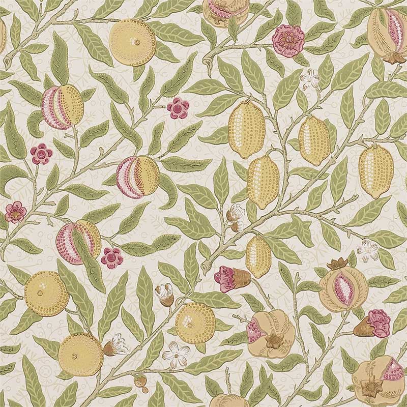 Morris And Co Fruit Limestone Artichoke Wallpaper 40 Off Samples