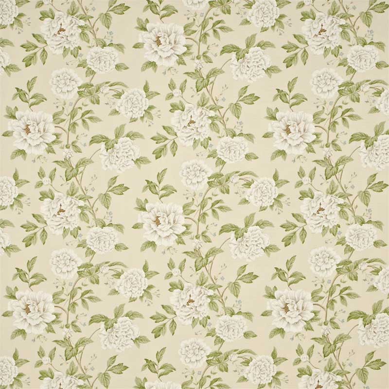 Sanderson Peony Tree Neutral Duck Egg Fabric 40 Off Samples