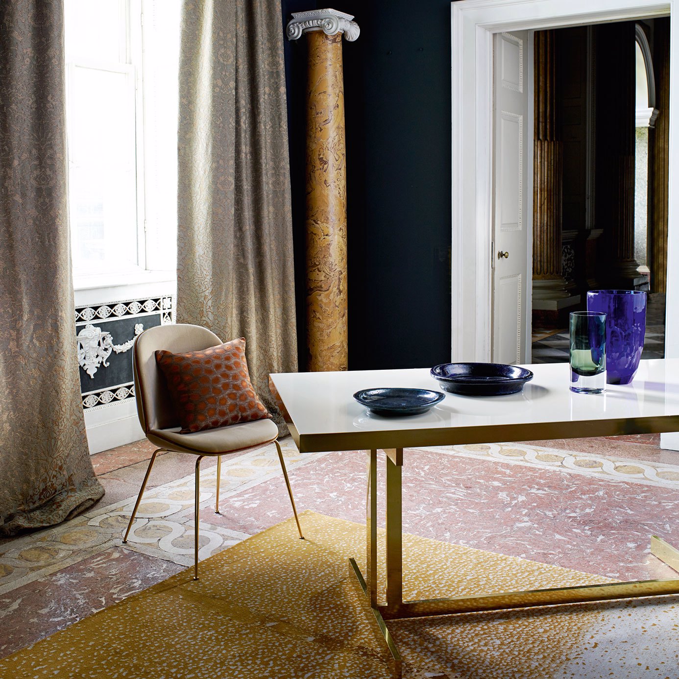 Zoffany Goya La Seine Fabric 40 Off Samples