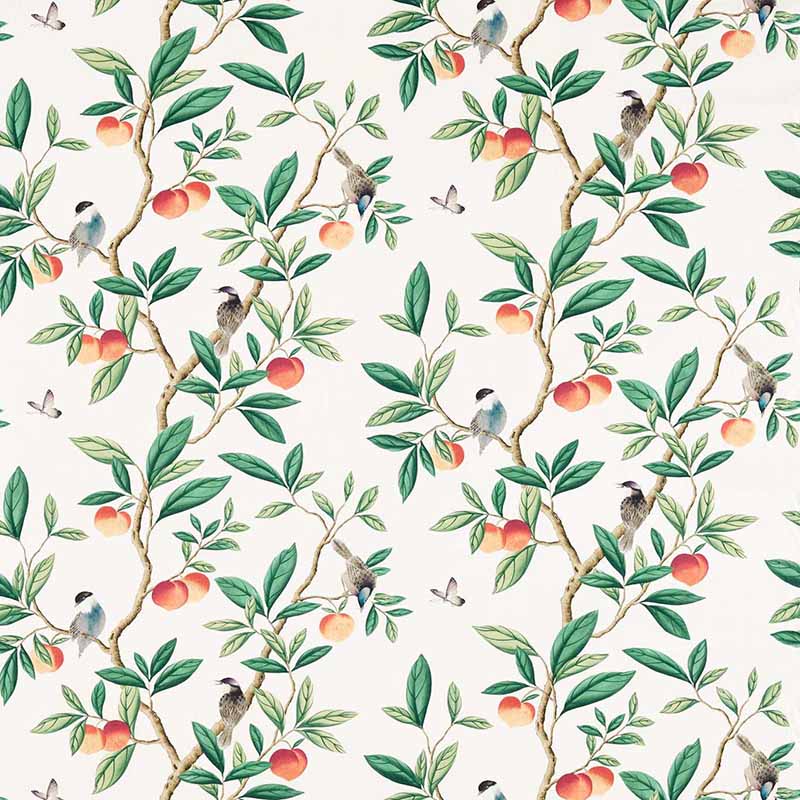 Ella Wallpaper 112908 by Harlequin in Sky Fig Leaf Nectarine buy online  from the rug seller uk