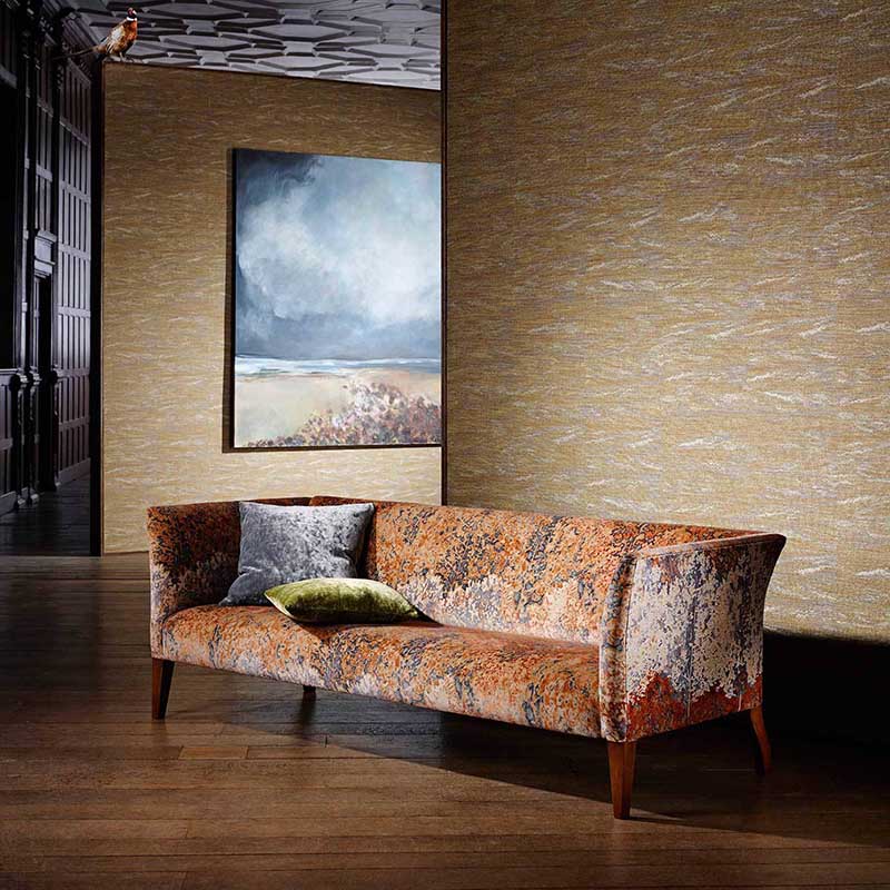 Zoffany Kempshott Plain Stone Wallpaper 40 Off Samples