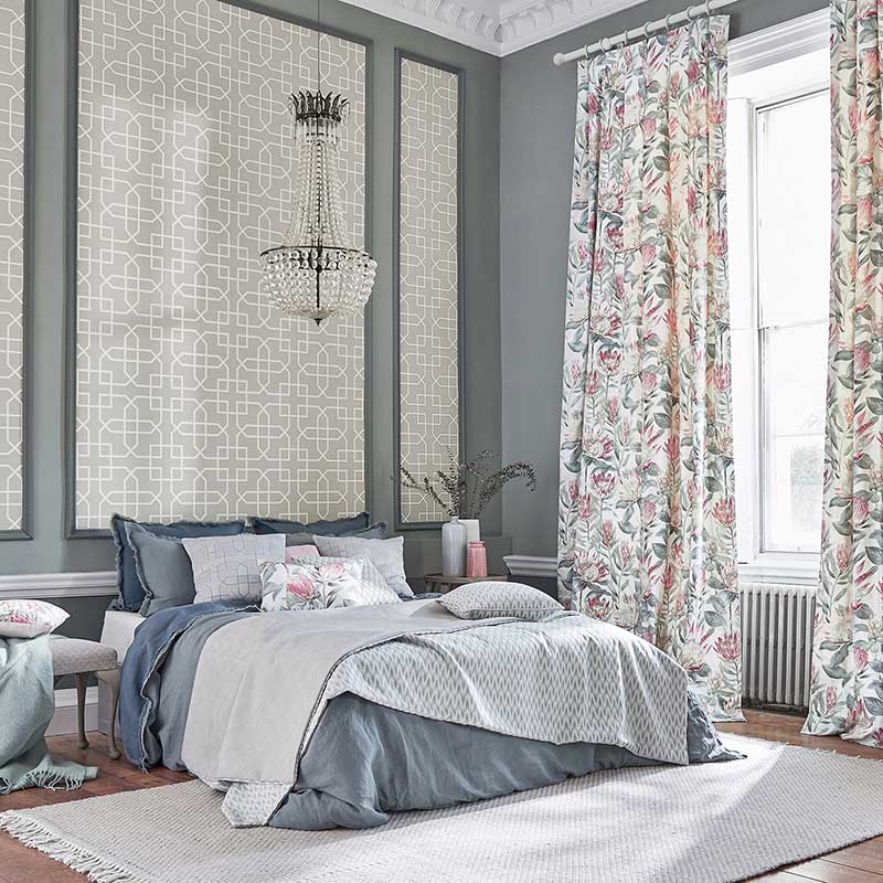 Sanderson King Protea Rhodera Fabric 40 Off Samples