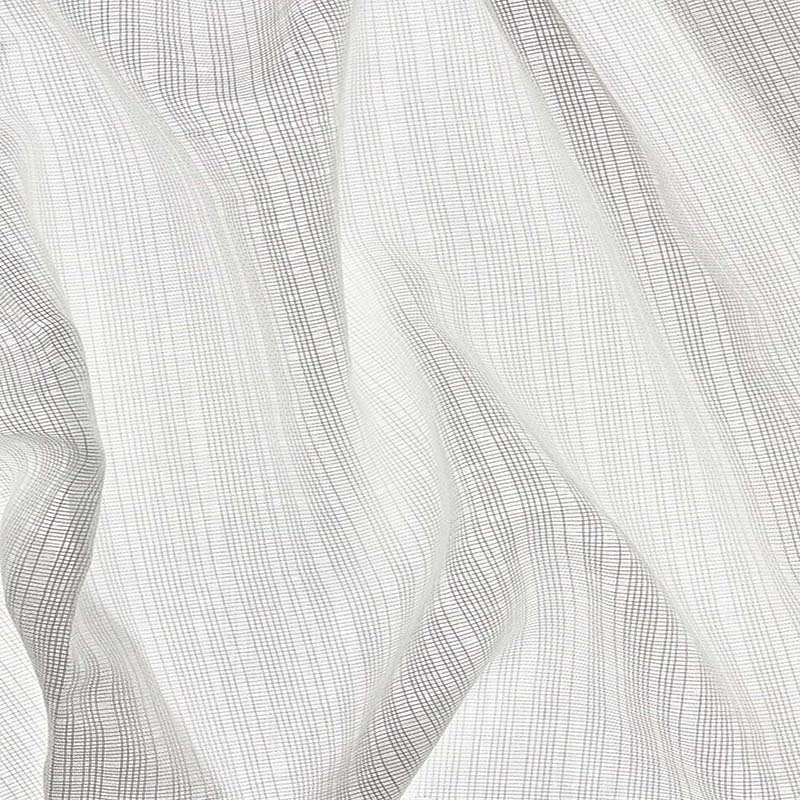 Scalamandre Crest Sheer Off White Fabric 40% Off | Samples