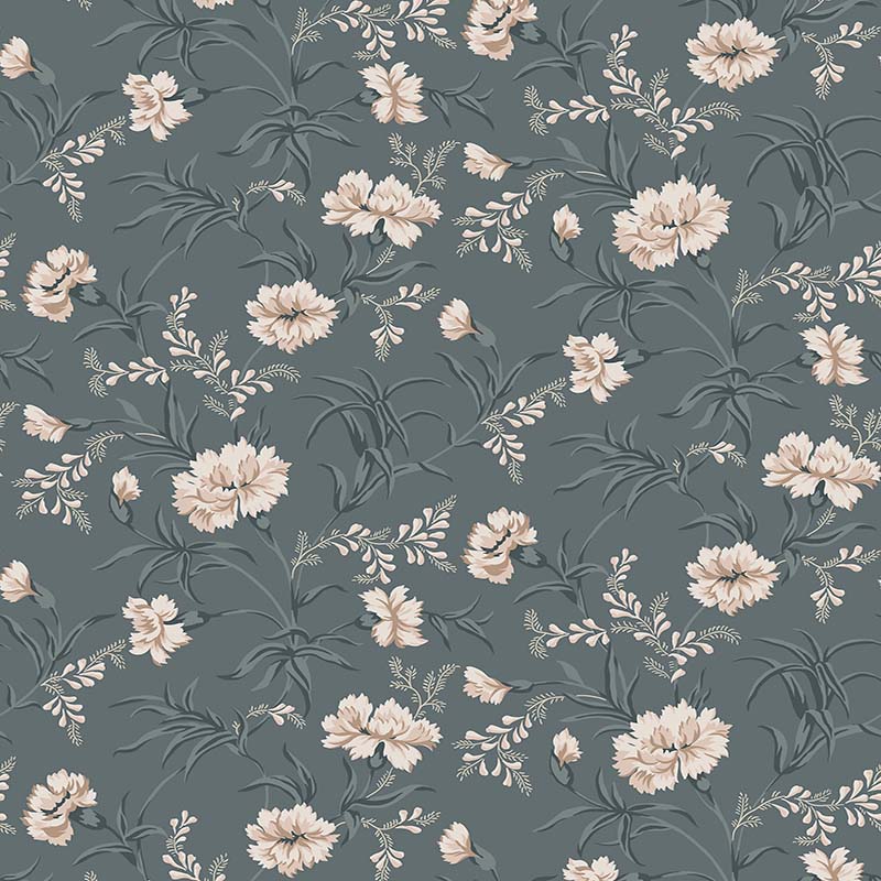 Savuti by Cole & Son - Dark Petrol Multi - Wallpaper : Wallpaper Direct