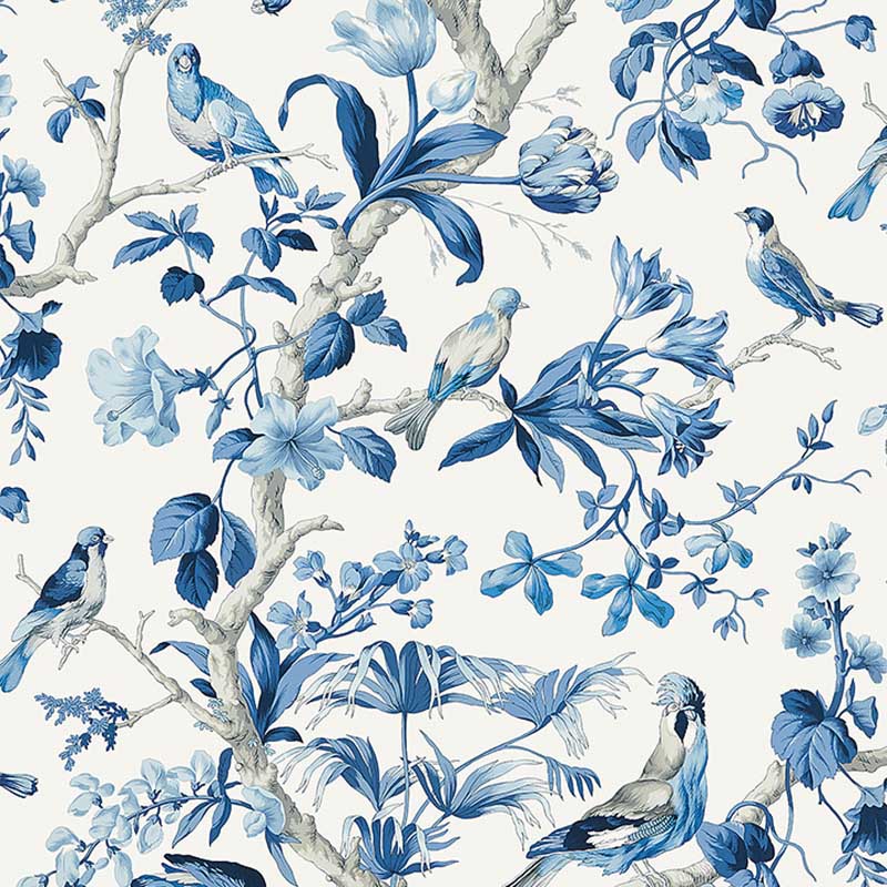 Scalamandre Belize Porcelain Wallpaper 40% Off | Samples