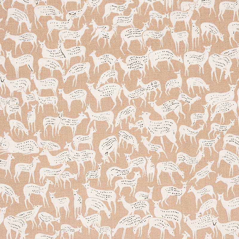 Schumacher Fauna Fawn Fabric | Samples