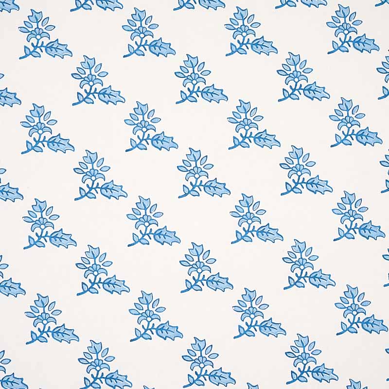 Schumacher Torbay Blue Wallpaper 40 Off Samples