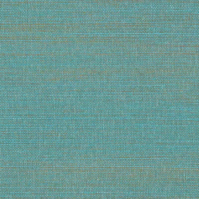 Schumacher Hemp Shimmer Aqua Shimmer Wallpaper 40 Off Samples
