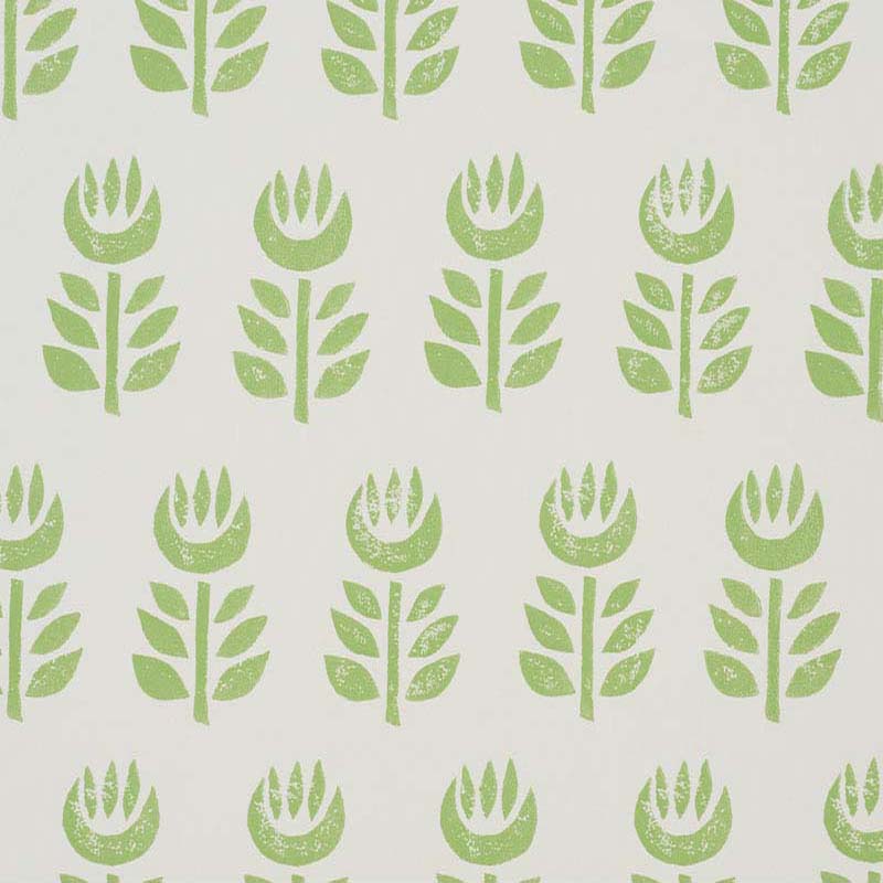 Schumacher Rosenborg Green Wallpaper (Samples)