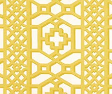 Schumacher Zanzibar Trellis Matte Jade Fabric (Samples)