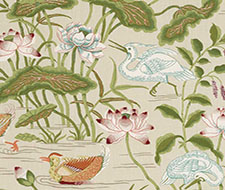 172935 Lotus Garden Jade Schumacher Schumacher L A Design