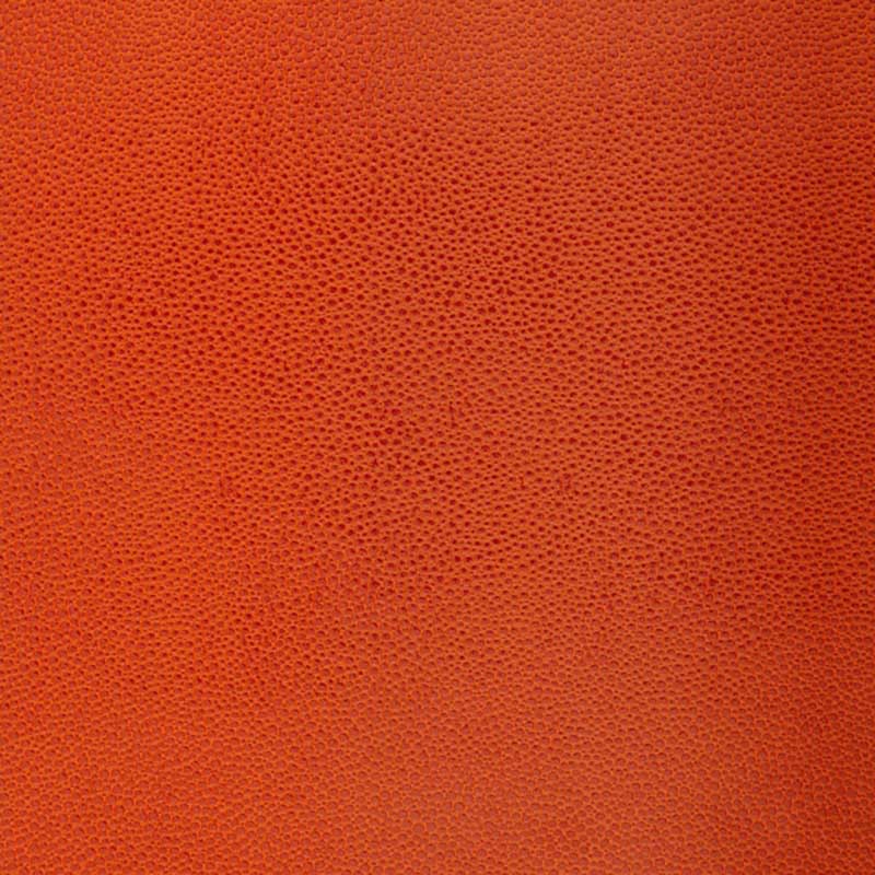Schumacher Shagreen Chinese Orange Wallpaper 40% Off | Samples