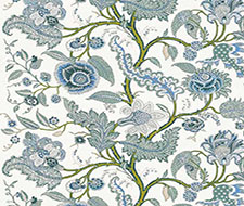 Schumacher Pasha Paisley Sky Wallpaper