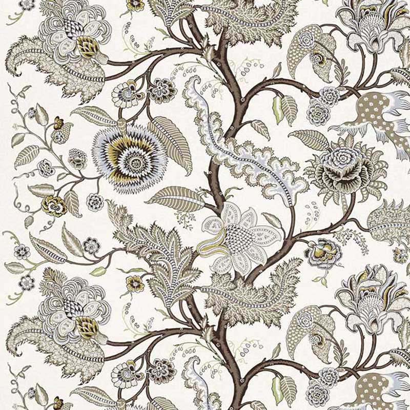 Buy Schumacher Wallcovering - 5006612-Sinhala Sidewall - Sky