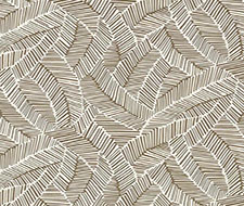 Schumacher Abstract Leaf Navy Wallpaper 40% Off | Samples