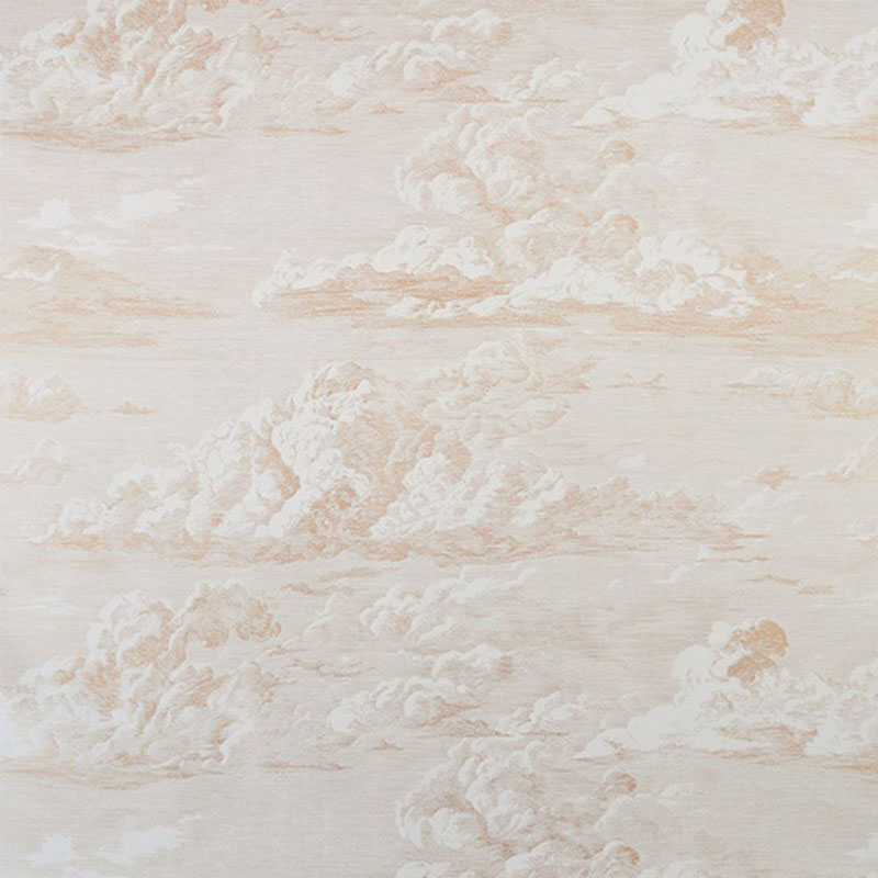 Schumacher Cloud Toile Gold Wallpaper 40% Off | Samples