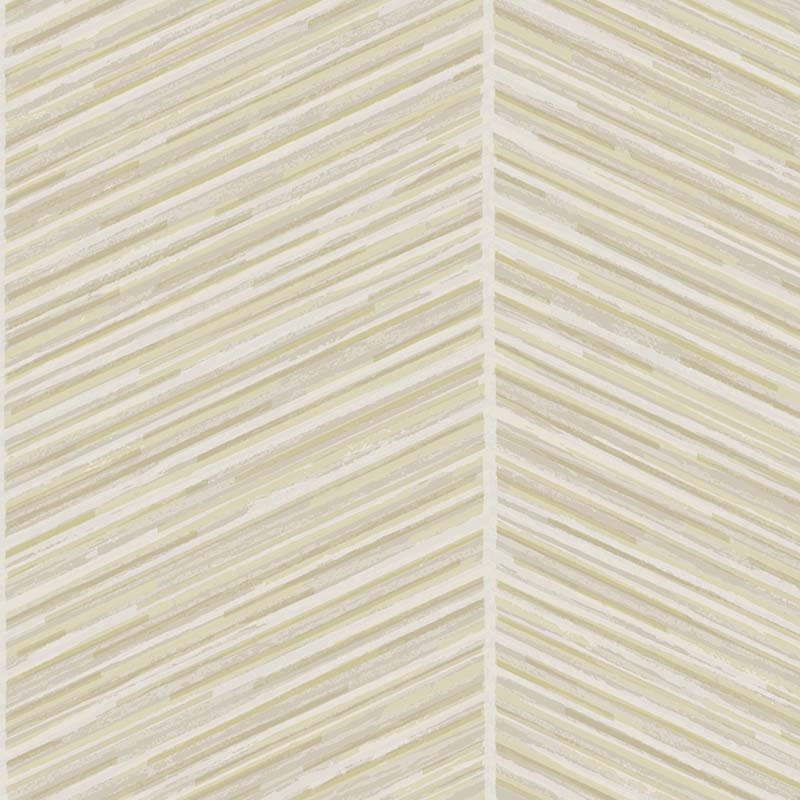 Seabrook Herringbone Stripe Gold Wallpaper 40 Off Samples