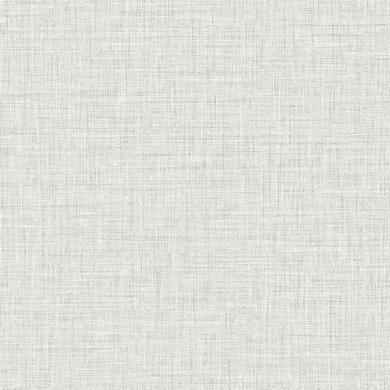 Seabrook Easy Linen Gray Wallpaper 40% Off | Samples