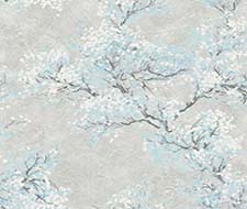 Seabrook Cherry Blossoms Beige Wallpaper 40% Off | Samples