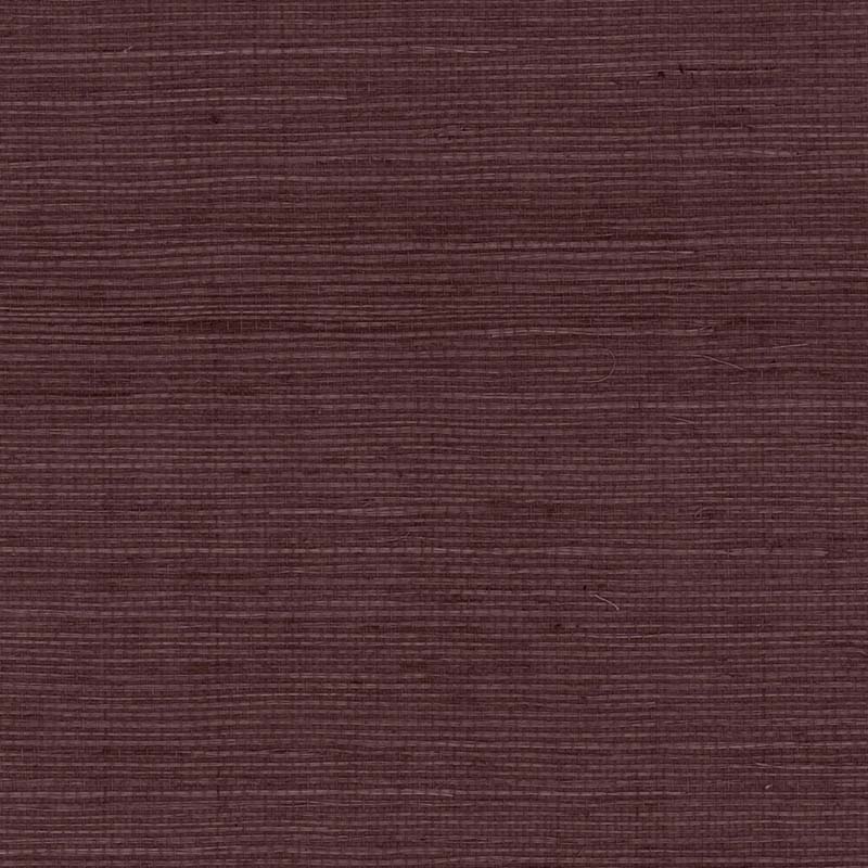 Seabrook Sisal Grasscloth Purple Wallpaper 40% Off | Samples