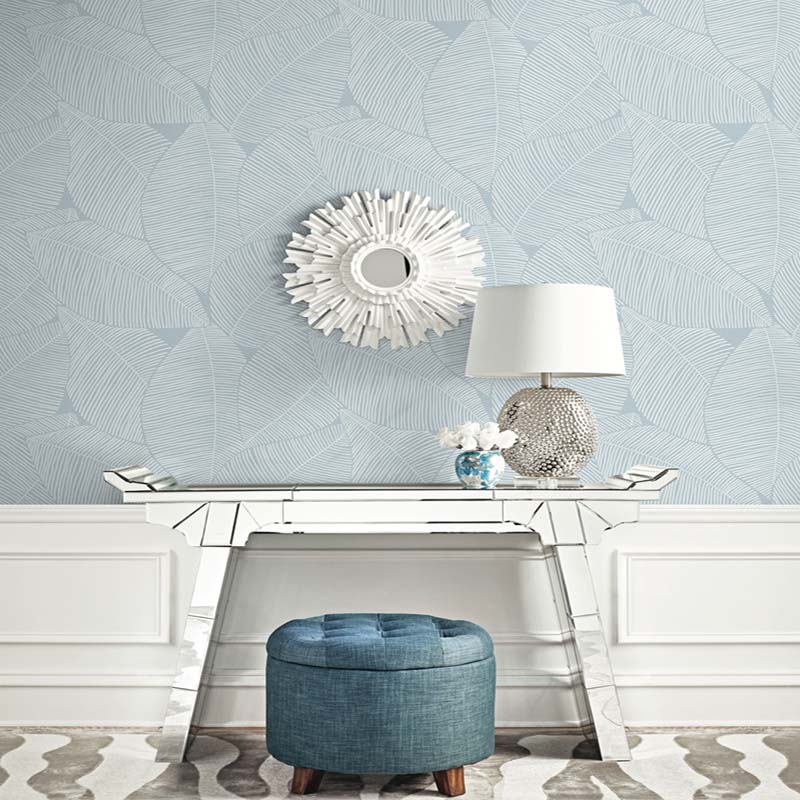 Seabrook Summer Magnolia Gray Wallpaper 40% Off | Samples