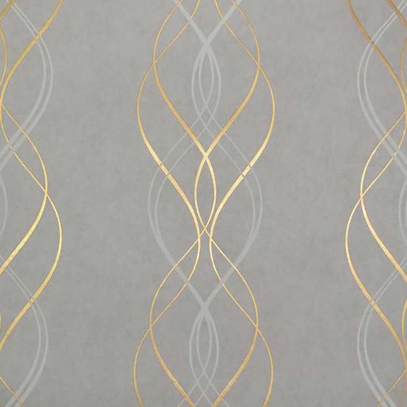 Grey gold wallpaper discount
